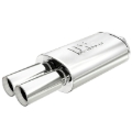 Picture of 2.25 in/3.125 in Center/Dual; 5 in x 14 in x 8 in Body Muffler 14815