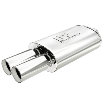 Picture of 2.25 in/3.125 in Center/Dual; 5 in x 14 in x 8 in Body Muffler 14815