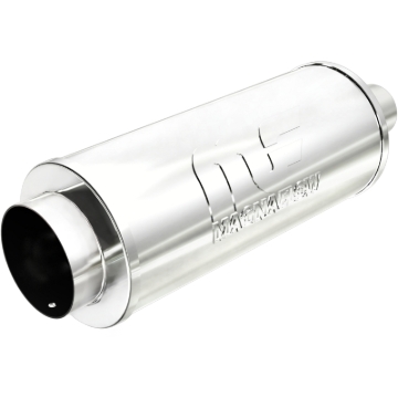 Picture of 2.25 in/4 in Center/Center; 6 in x 14 in x 6 in Body Muffler 14846