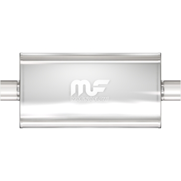 Picture of 2.5 in/2.5 in Center/Center; 5 in x 22 in x 11 in Body Muffler 12576