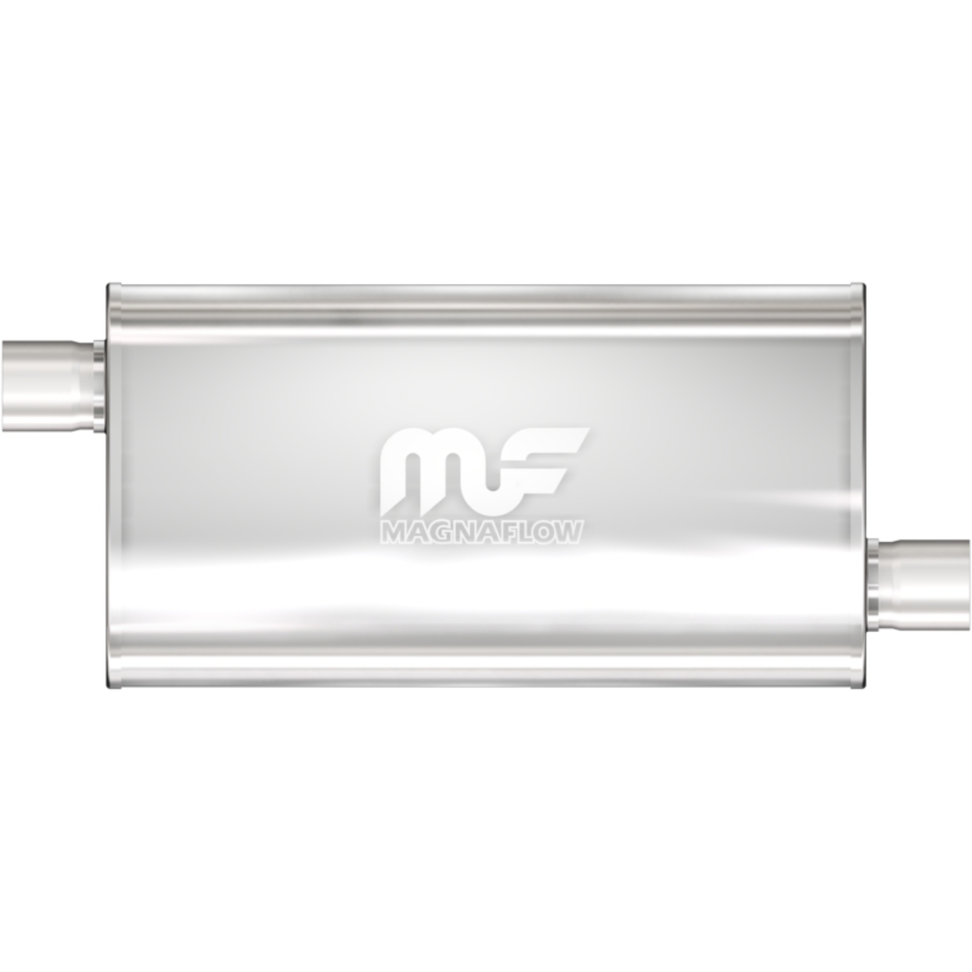 Picture of 2.5 in/2.5 in Offset/Offset; 5 in x 22 in x 11 in Body Muffler 12577