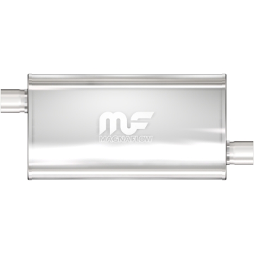 Picture of 2.5 in/2.5 in Offset/Offset; 5 in x 22 in x 11 in Body Muffler 12577
