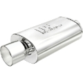 Picture of 2.25 in/4 in Center/Center; 5 in x 14 in x 8 in Body Muffler 14832