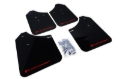 Picture of Rally Armor 02-07 Subaru WRX/STI/RS/2.5i (Wagons Req. Mod.) Black UR Mud Flap w/Red Logo