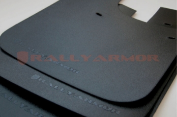 Picture of Rally Armor 93-01 Subaru Impreza RS Basic Black Mud Flap w/ Black Logo