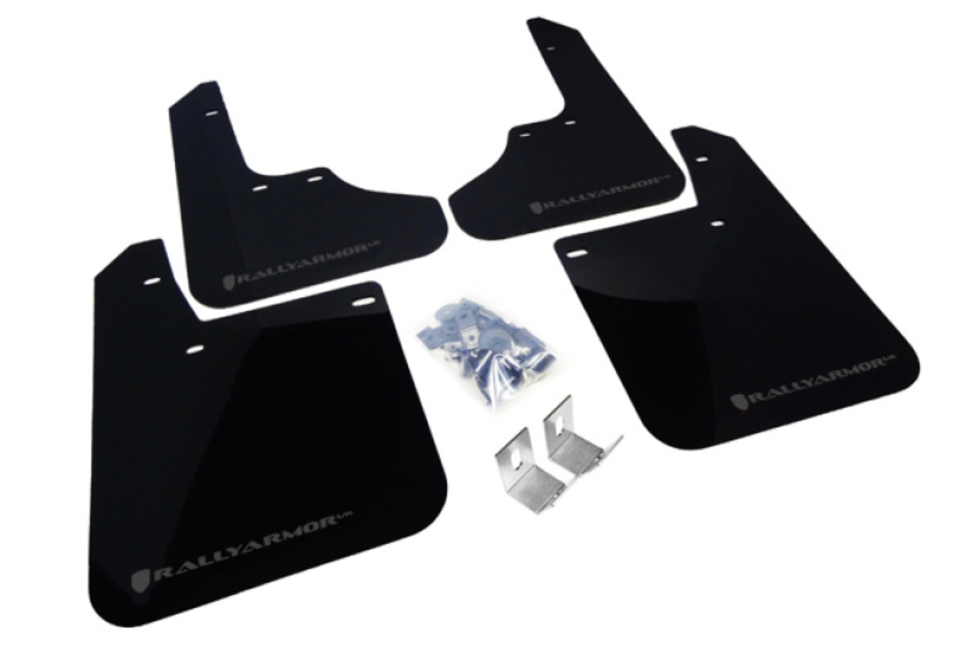Picture of Rally Armor 93-01 Subaru Impreza RS Black UR Mud Flap w/ Grey Logo