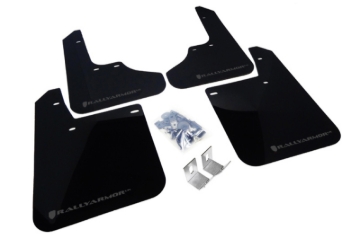 Picture of Rally Armor 93-01 Subaru Impreza RS Black UR Mud Flap w/ Grey Logo