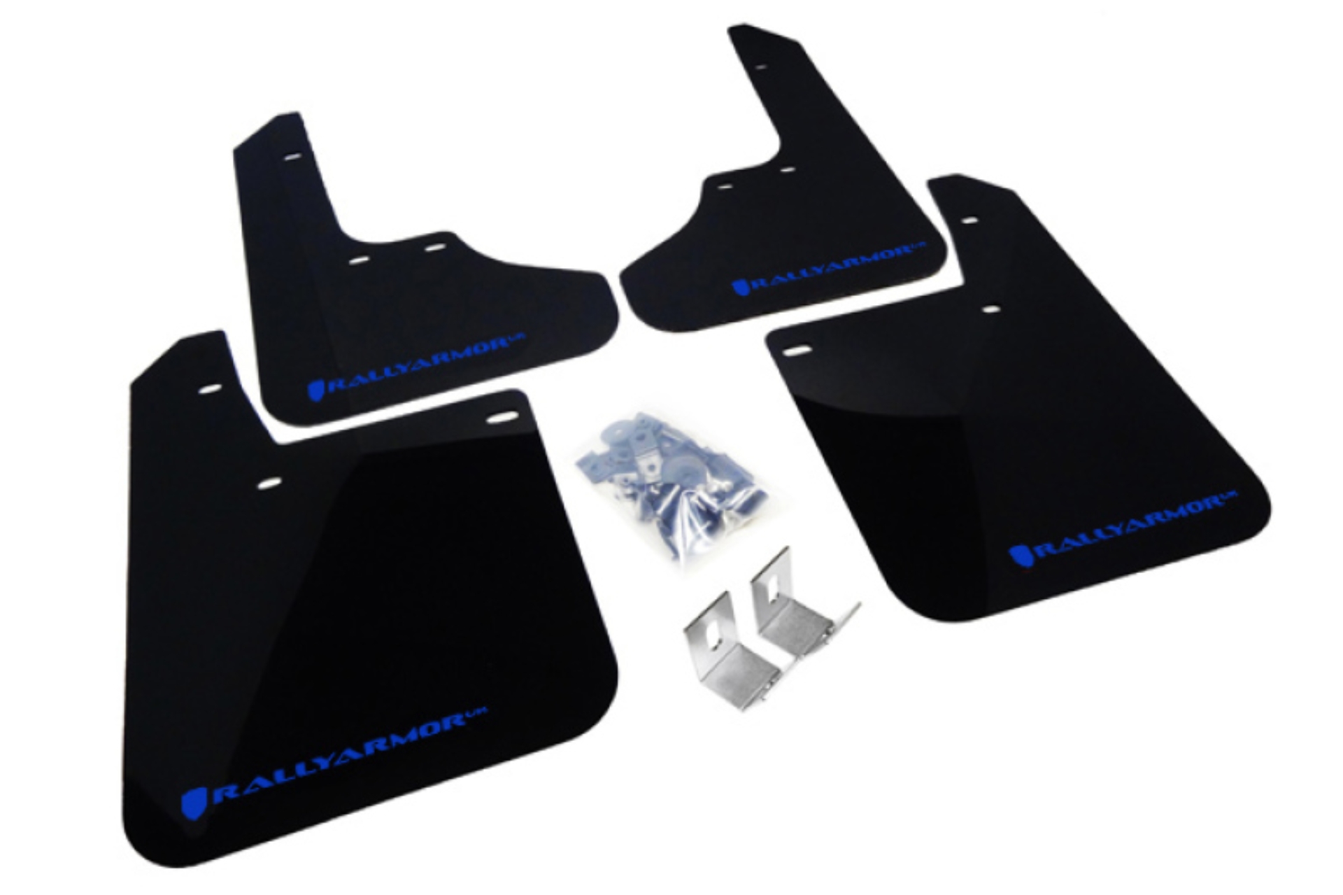 Picture of Rally Armor 93-01 Subaru Impreza RS Black UR Mud Flap w/ Blue Logo