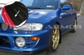 Picture of Rally Armor 93-01 Subaru Impreza RS Black UR Mud Flap w/ Grey Logo