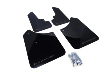 Picture of Rally Armor 03-08 Subaru Forester Black UR Mud Flap w/ Grey Logo
