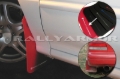 Picture of Rally Armor 93-01 Subaru Impreza RS Red UR Mud Flap w/ White Logo