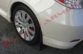 Picture of Rally Armor 08-10 Subaru WRX / 08-11 Impreza 2.5i (Hatch/Sedan) Basic Black Mud Flap w/Black Logo