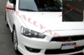 Picture of Rally Armor 07-17 Mitsubishi Lancer Black UR Mud Flap w/ Red Logo