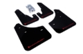 Picture of Rally Armor 04-09 Mazda3/Speed3 Black UR Mud Flap w/ Red Logo