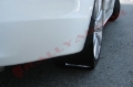 Picture of Rally Armor 07-17 Mitsubishi Lancer Black UR Mud Flap w/ White Logo