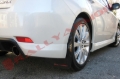 Picture of Rally Armor RAL UR Blk Flap/Rd Logo Mud Flaps - MF6-UR-BLK/RD