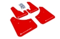 Picture of Rally Armor 04-09 Mazda3/Speed3 Red UR Mud Flap w/ White Logo
