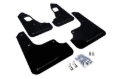 Picture of Rally Armor 08-17 Mitsubishi EVO X Black UR Mud Flap w/ Grey Logo