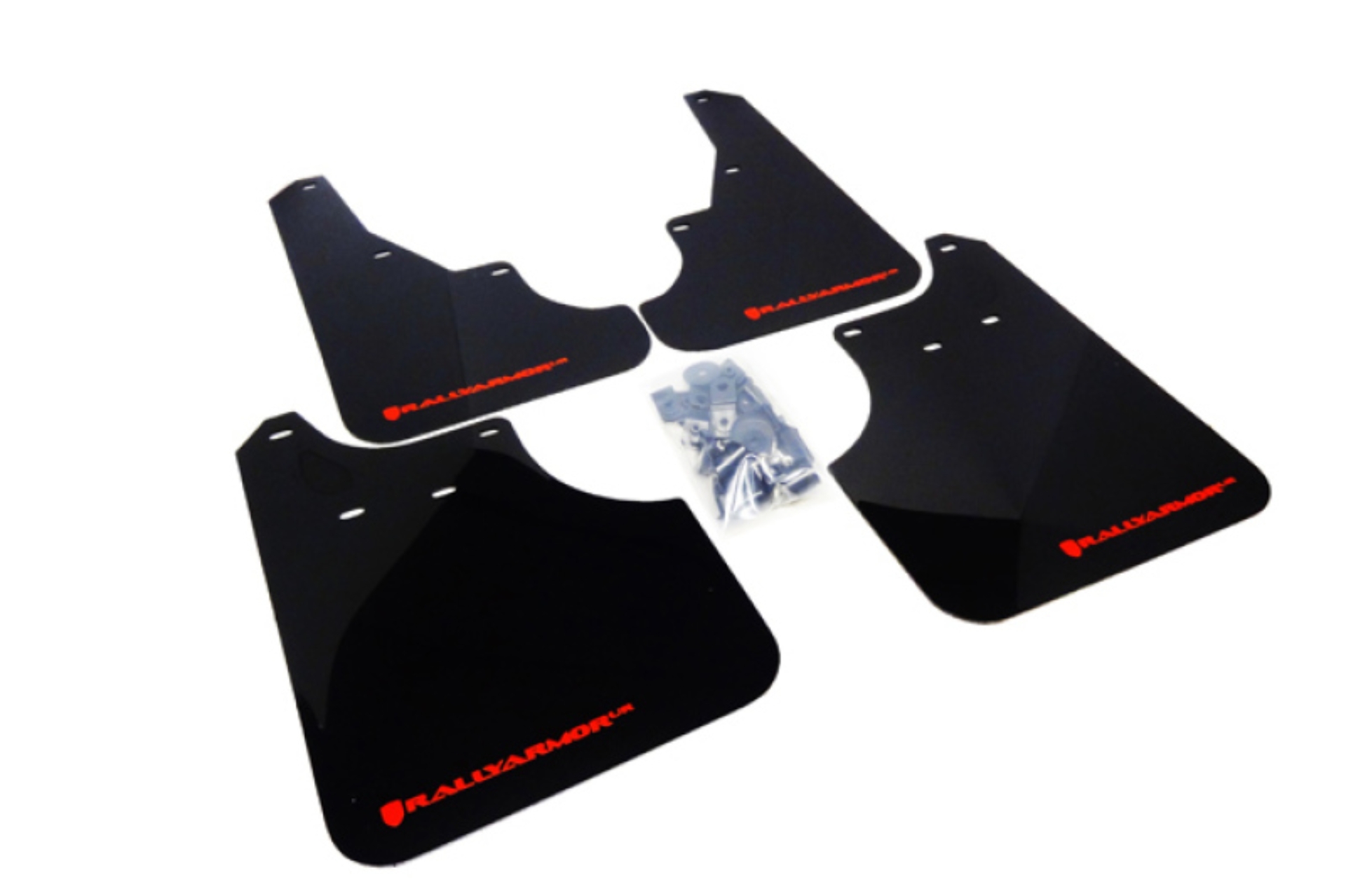 Picture of Rally Armor 09-13 Subaru Forester Black UR Mud Flap w/ Red Logo
