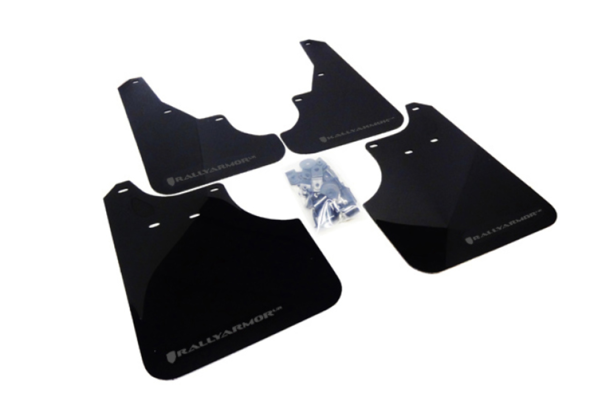 Picture of Rally Armor 09-13 Subaru Forester Black UR Mud Flap w/ Grey Logo