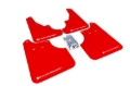 Picture of Rally Armor 09-13 Subaru Forester Red UR Mud Flap w/ White Logo