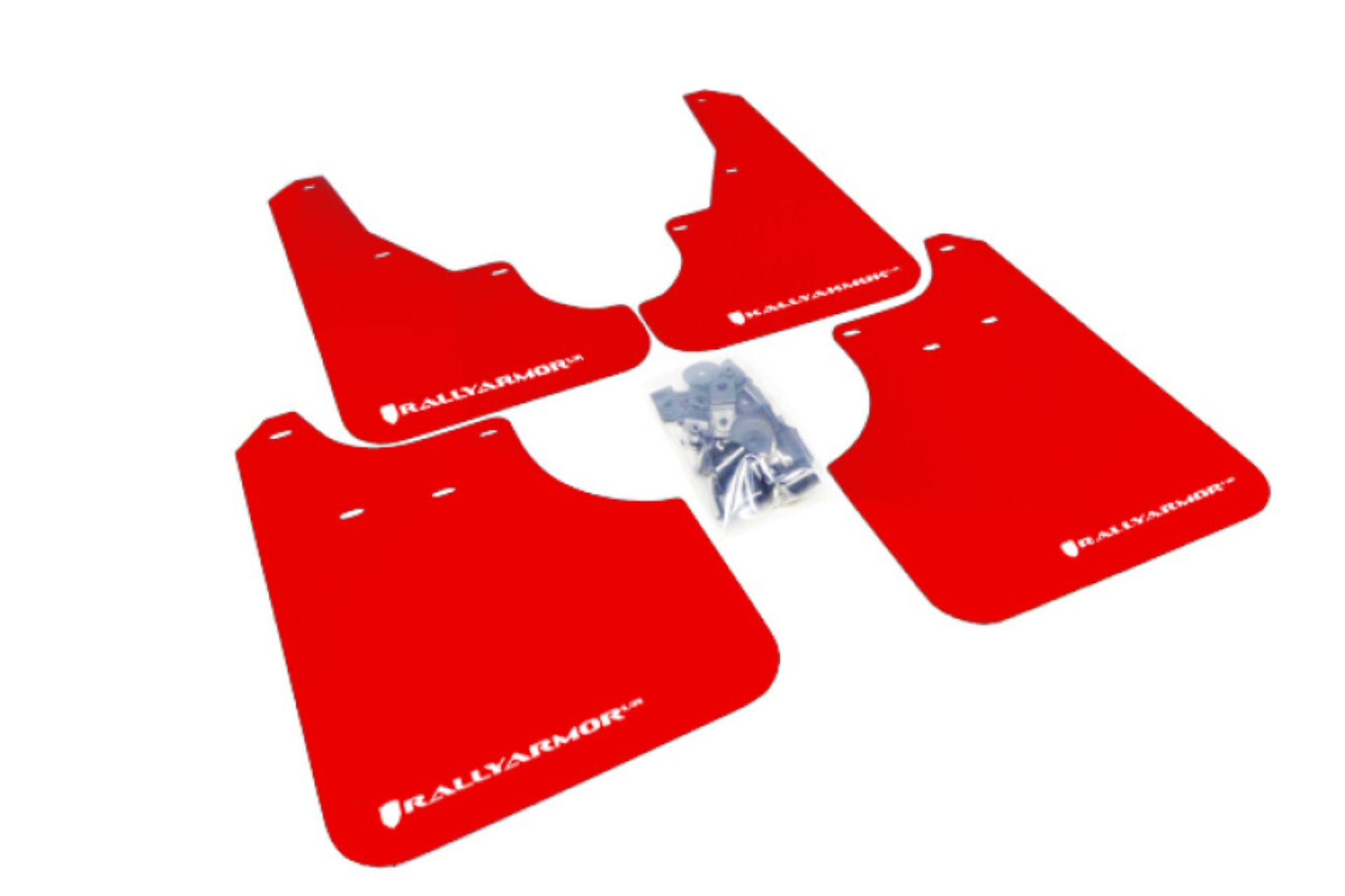 Picture of Rally Armor 09-13 Subaru Forester Red UR Mud Flap w/ White Logo