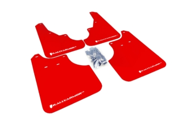 Picture of Rally Armor 09-13 Subaru Forester Red UR Mud Flap w/ White Logo