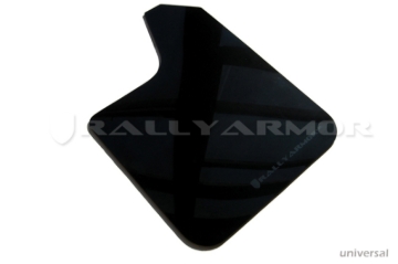 Picture of Rally Armor Universal Fit (No Hardware) Black UR Mud Flap w/ Grey Logo
