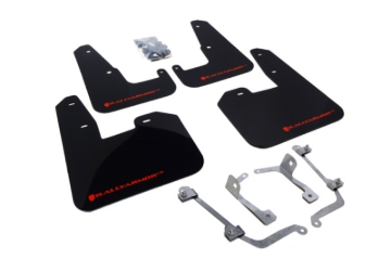 Picture of Rally Armor 08-11 Subaru STI (Hatch Only) / 11-14 WRX (Hatch Only) Black UR Mud Flap w/Red Logo