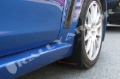 Picture of Rally Armor 08-17 Mitsubishi EVO X Black UR Mud Flap w/ Red Logo