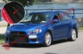 Picture of Rally Armor 08-17 Mitsubishi EVO X Black UR Mud Flap w/ Grey Logo