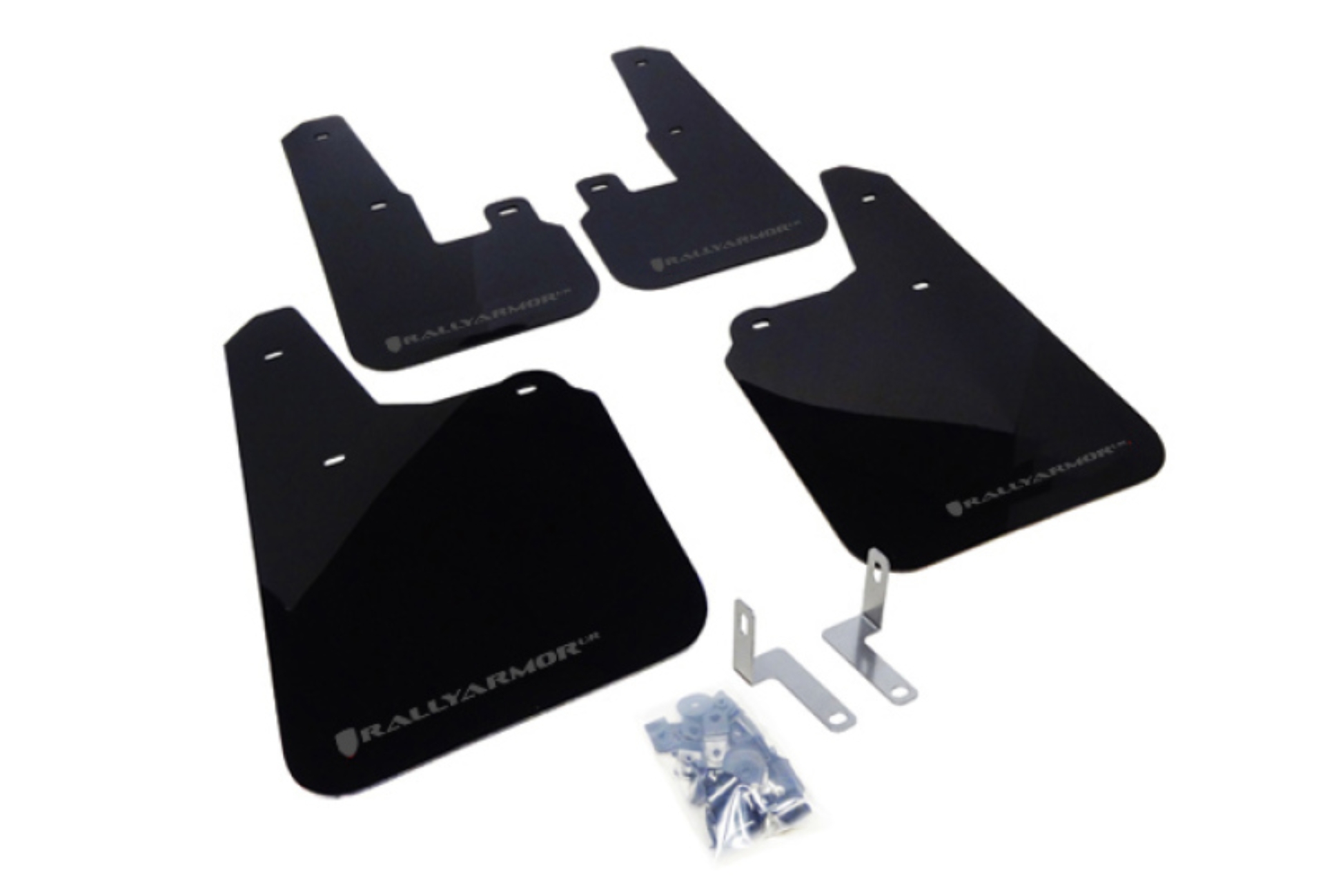 Picture of Rally Armor 10-14 Subaru Outback Black UR Mud Flap w/ Grey Logo