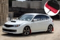 Picture of Rally Armor RAL UR Red Flap/Wht Logo Mud Flaps - MF15-UR-RD/WH