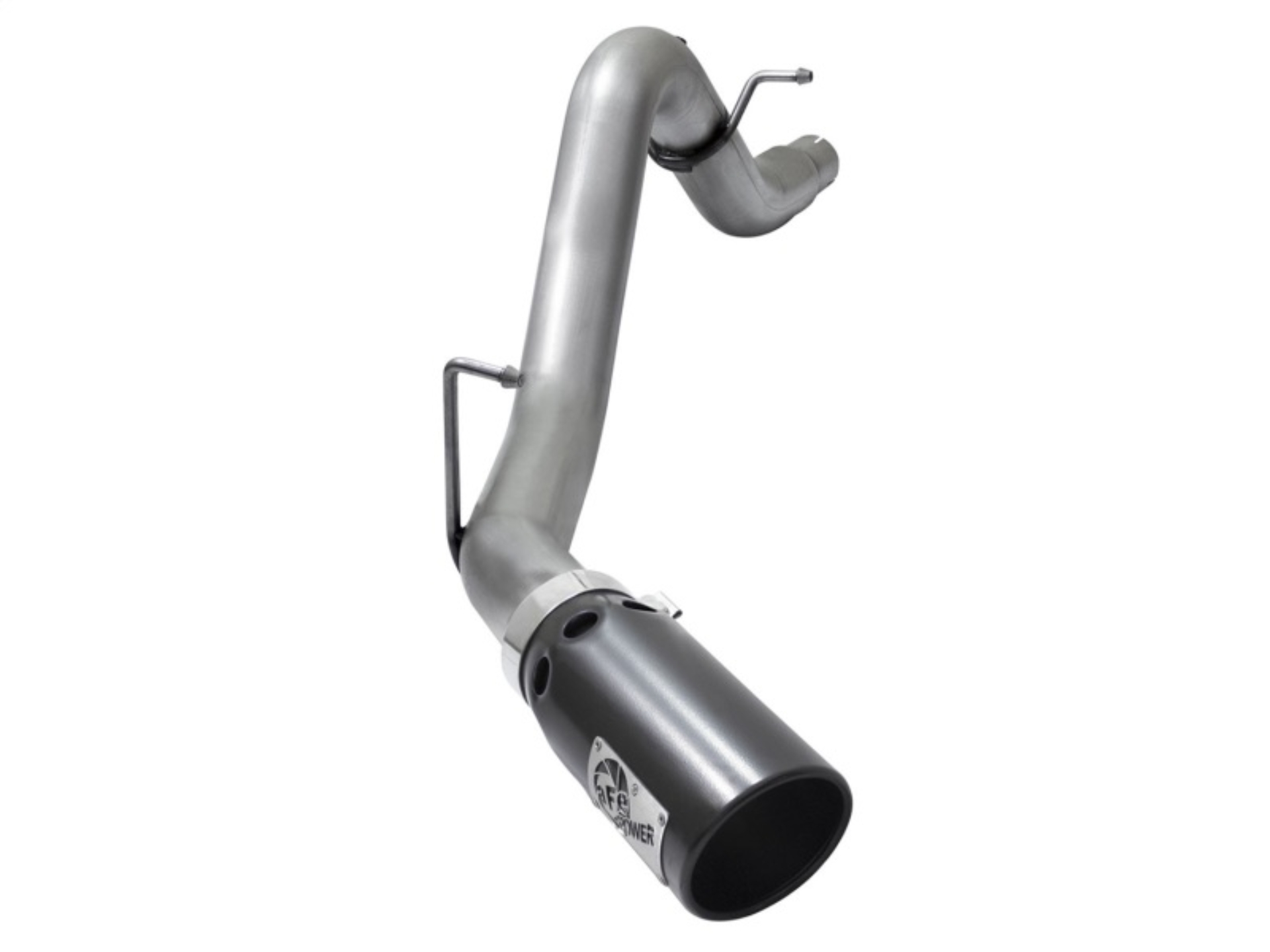 Picture of aFe LARGE BORE HD 3.5in DPF-Back SS Exhaust w/Black Tip 2016 GM Colorado/Canyon 2.8L (td)