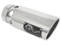 Picture of aFe Power Intercooled Tip Stainless Steel - Polished 4in In x 5in Out x 12in L Bolt-On