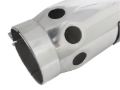 Picture of aFe Power Intercooled Tip Stainless Steel - Polished 4in In x 5in Out x 12in L Bolt-On