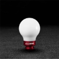 Picture of Cobb Subaru 5-Speed COBB Knob - White w/ Race Red