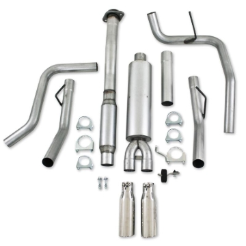 Picture of MBRP 11 Ford F-150 5.0L V8 Aluminized Cat Back Dual Split Side Exit