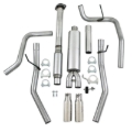 Picture of MBRP 11 Ford F-150 5.0L V8 Aluminized Cat Back Dual Split Rear Exit