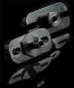 Picture of Weapon R 86-00 Acura/Honda Silver Fuel Rail Adapter