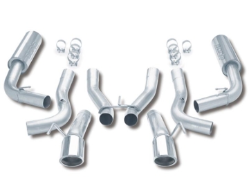 Picture of Borla 96-02 Viper GTS/R/T-10 Coupe/Convertible 2dr w/ 2.5in Inlets SS Catback Exhaust System
