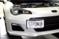 Picture of GrimmSpeed 10+ Subaru Legacy/Outback / 13+ Subaru BRZ/13+ Scion FR-S License Plate Relocation Kit