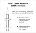 Picture of H&R TC114 Triple Camber Adjustment Bolts - 14mm