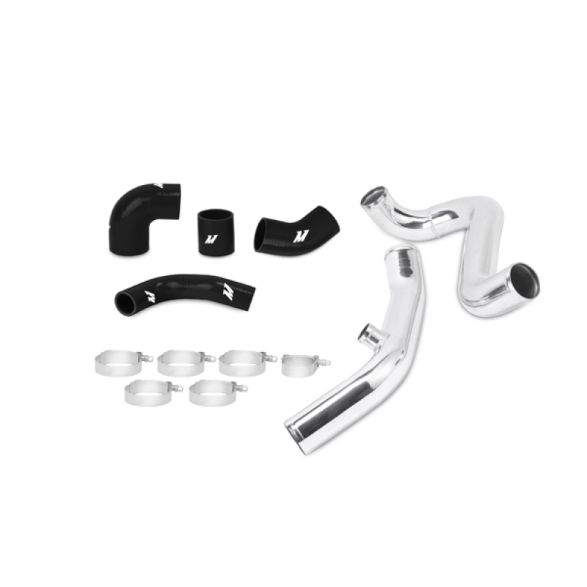 Picture of Mishimoto 01-07 Mitsubishi Lancer Evolution 7/8/9 Black Upper Intercooler Pipe Kit