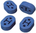 Picture of Cusco HD Exhaust Bushing Blue 9mm Hole ID x 40mm Distance (Hole to Hole) x 23mm Thickness Honda