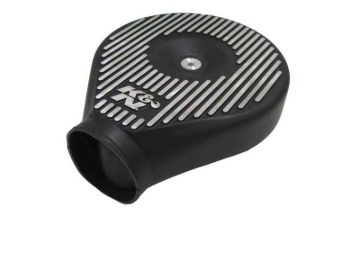 Picture of K&N Universal Plenum 11.89in L x 9in Dia x 4.75in H - Black