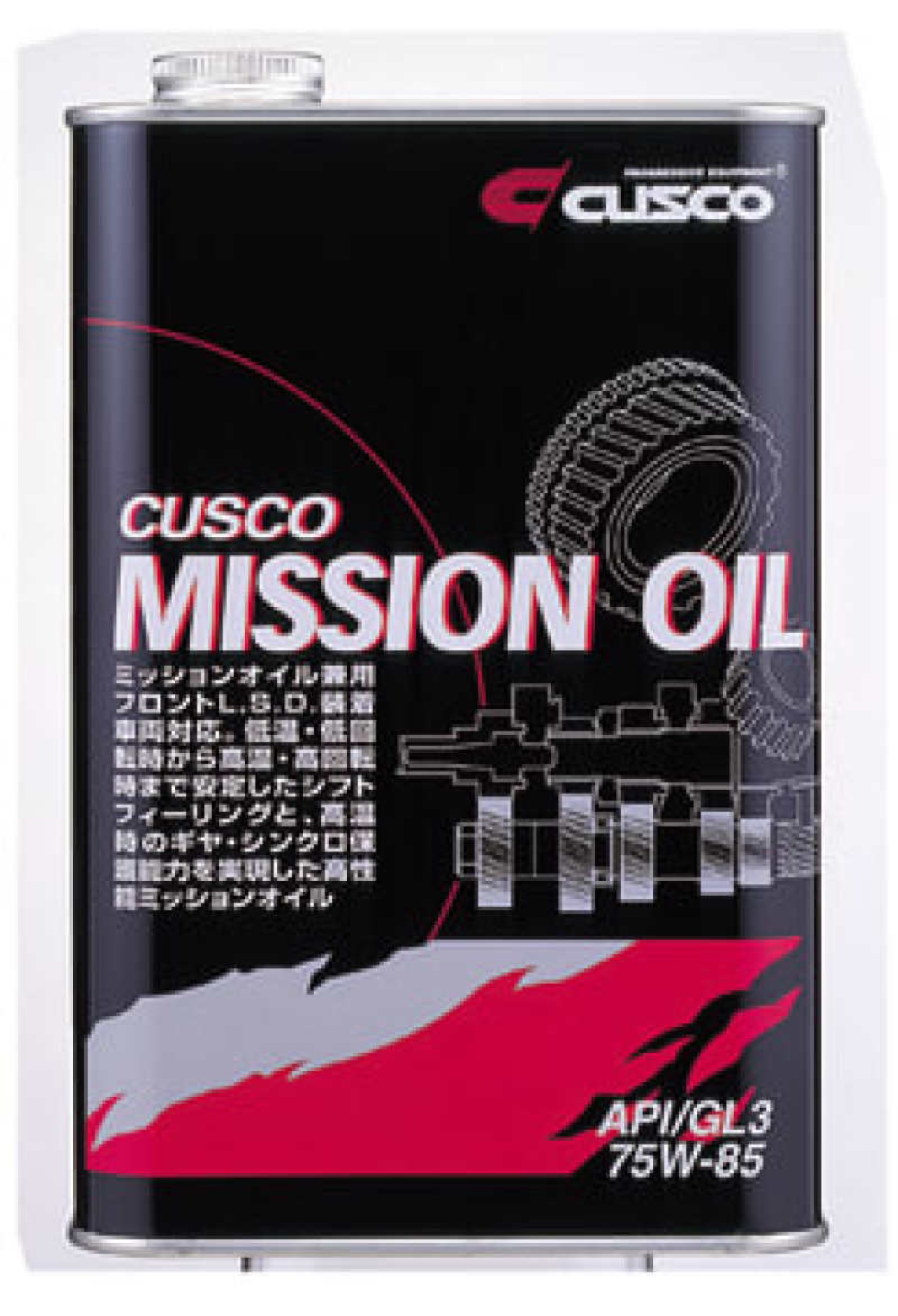Picture of Cusco Transmission OIL 75W-85 FF-MR-4WD Front 1L (Mineral NON-SYNTHETIC)