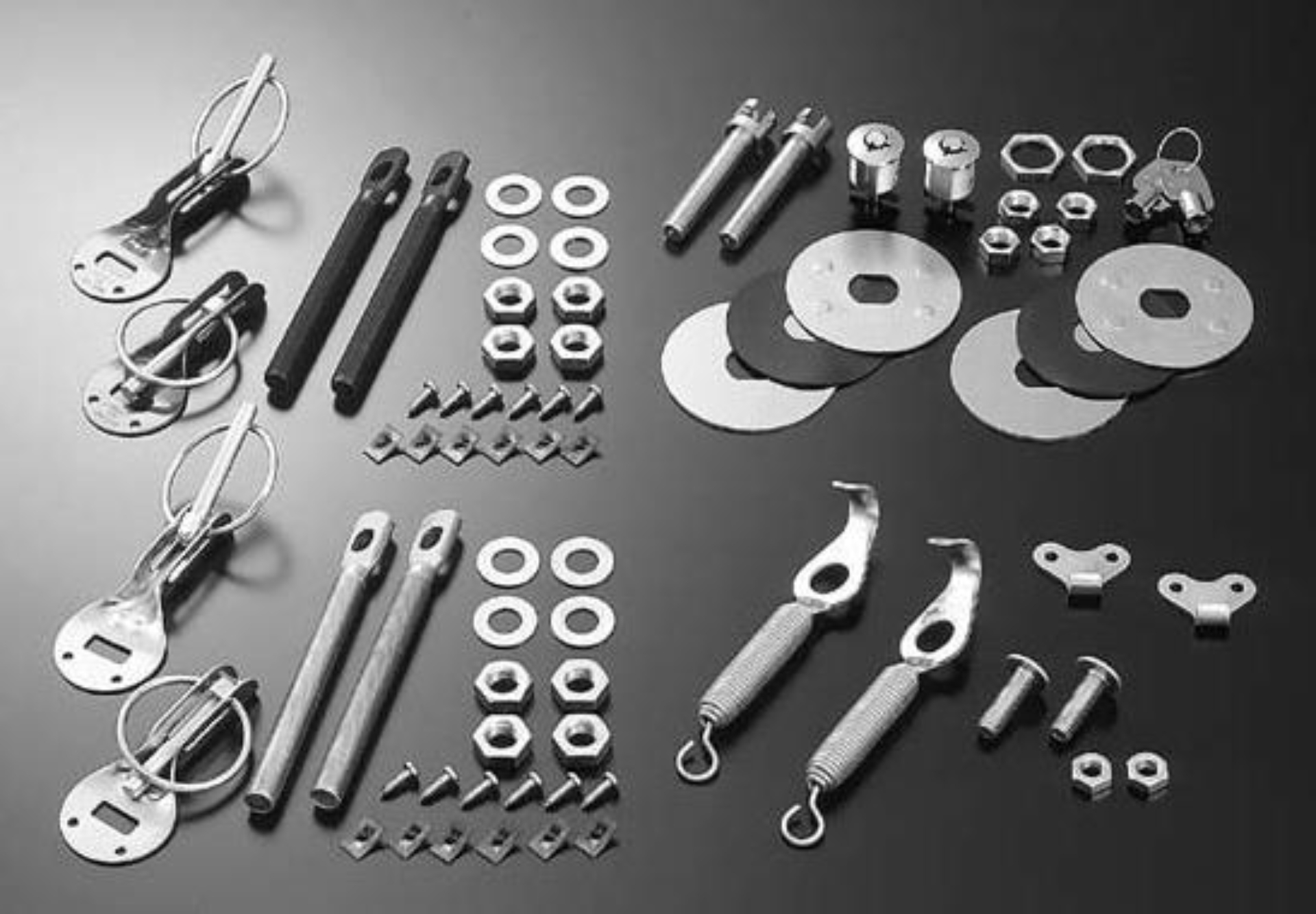 Picture of Cusco Body Pins For Hood Aluminum-Blue, Universal