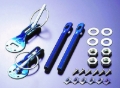 Picture of Cusco Body Pins For Hood Aluminum-Blue, Universal