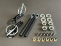 Picture of Cusco Body Pins For Hood Aluminum-Black, Universal